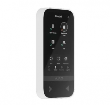 Bezp. klawiatura z ekranem dotykowym, biała Keypad Touchscreen WHITE AJAX